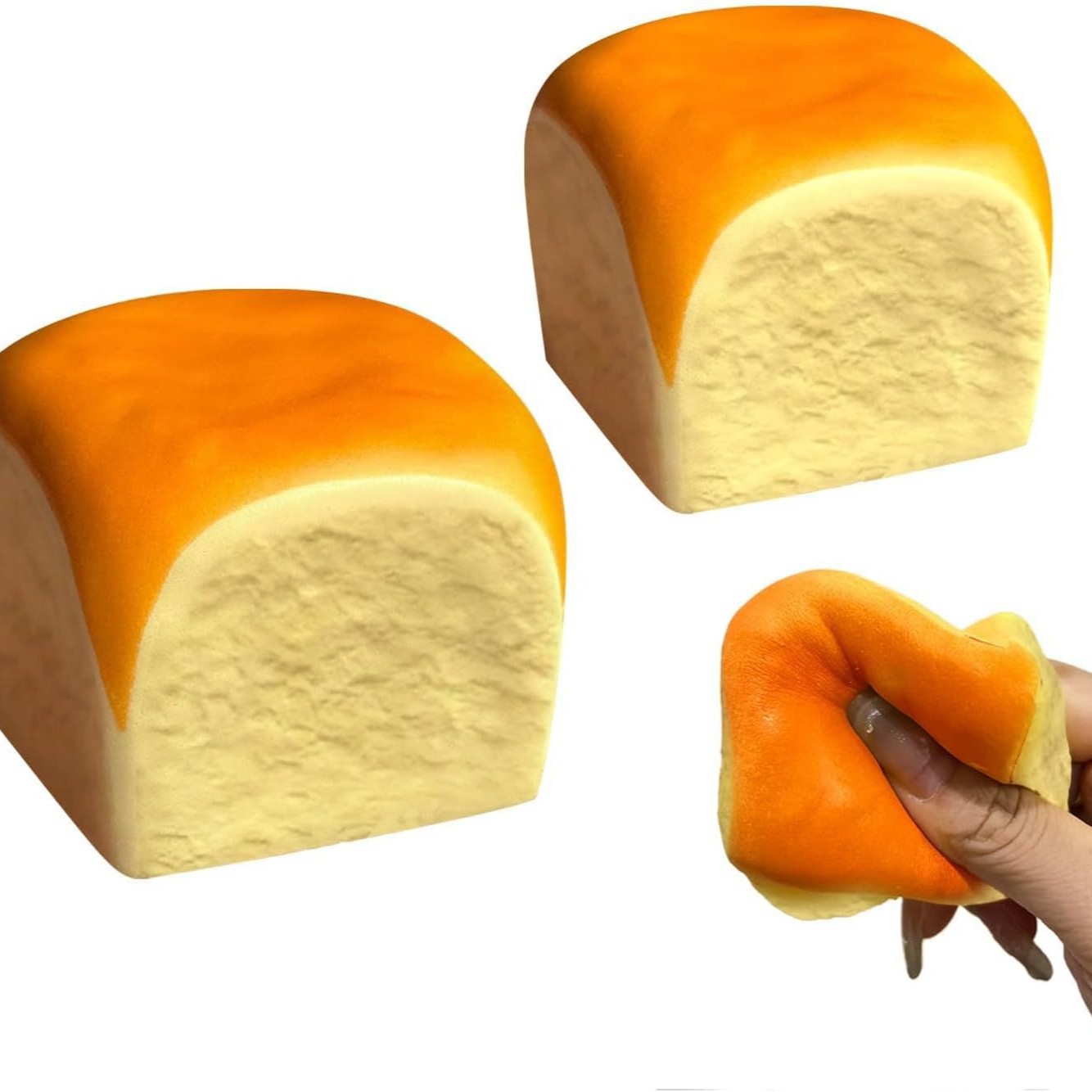Health Wellness Product - Simülasyon ekmek sıkma oyuncağı Taba Squishy
