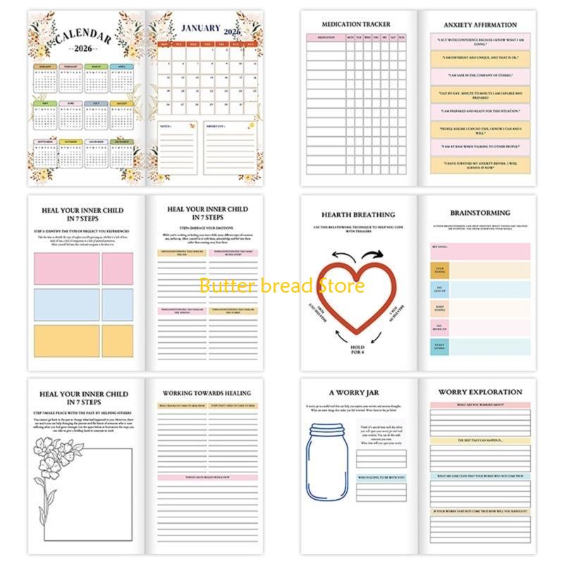W89C Ruh Sağlığı Kurtarma Derg - Health Wellness Planner incelemesi ve fiyatı